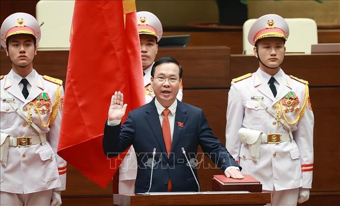 Leaders of Russia, DPRK, Italy, Mongolia congratulate President Vo Van Thuong - ảnh 1