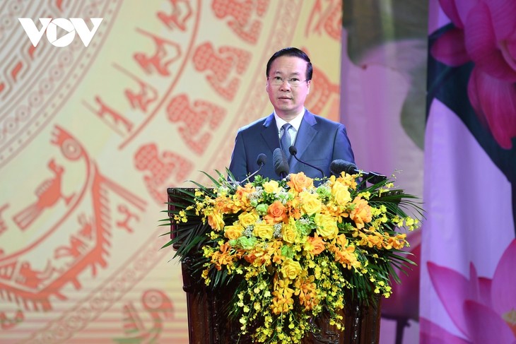 President calls culture creators “torch keepers” lighting national advancement  - ảnh 2