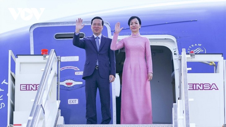 President Vo Van Thuong begins State visit to Italy - ảnh 1