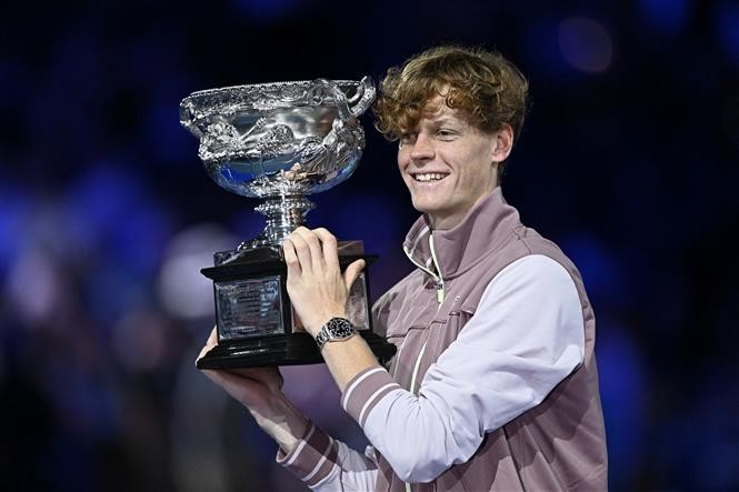 Italian Jannik Sinner wins Australian Open title  - ảnh 1