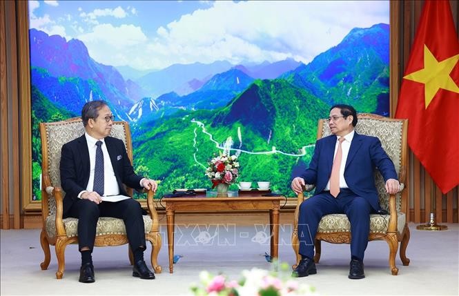 PM receives outgoing Japanese Ambassador - ảnh 1