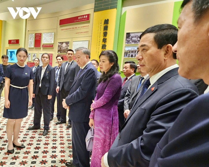 Top leader To Lam visits Vietnamese Revolutionary Youth League relic site in Guangdong - ảnh 4