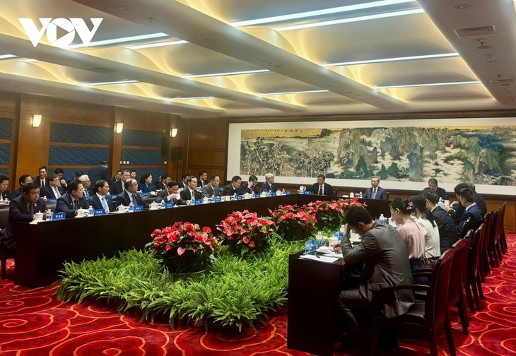 Party Chief and President To Lam works with Central Party School of China - ảnh 1