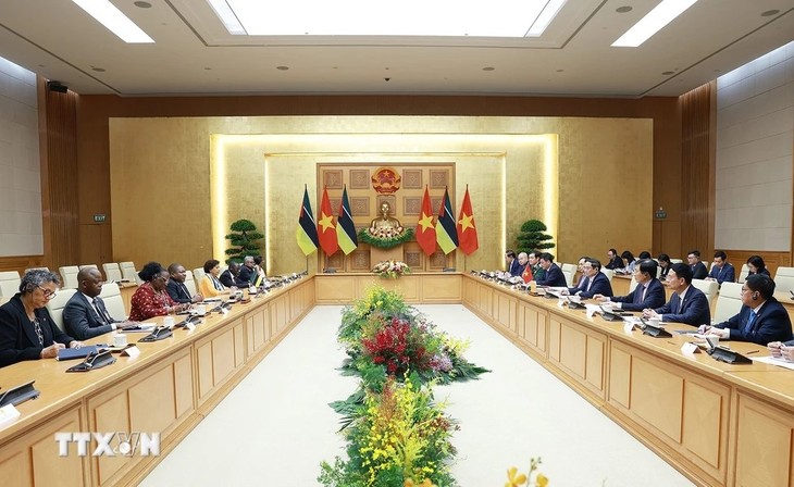 Vietnamese PM, Mozambican president pleased with bilateral trade surge - ảnh 2