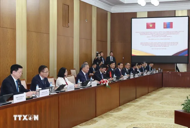 Vietnam, Mongolia upgrade relations to comprehensive partnership - ảnh 3