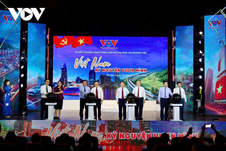 VOV launches political program “Vietnam rising era”  - ảnh 1