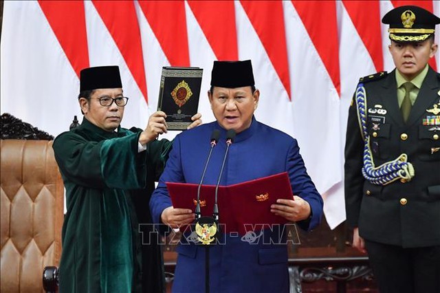 Indonesian president announces his Cabinet of 48 ministers - ảnh 1