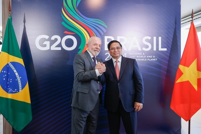 Vietnam-Brazil joint statement on upgrading ties to Strategic Partnership - ảnh 1