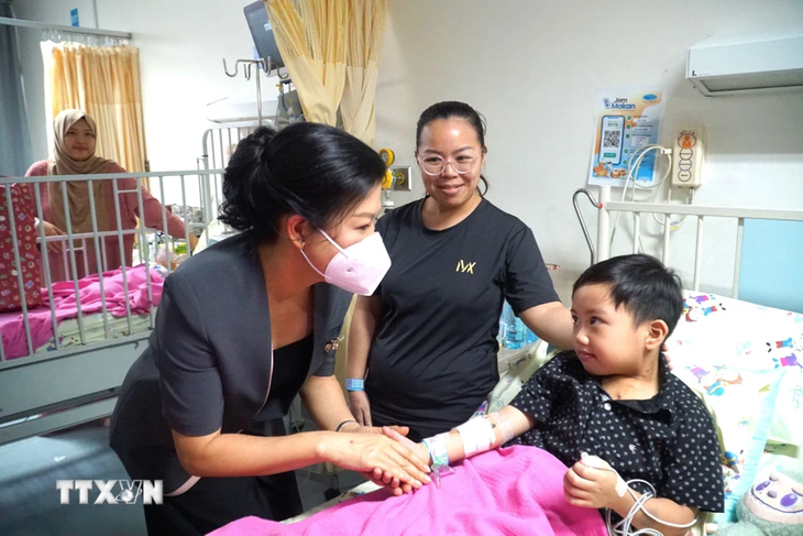 Party leader’s spouse visits Malaysia’s National Heart Institute - ảnh 1