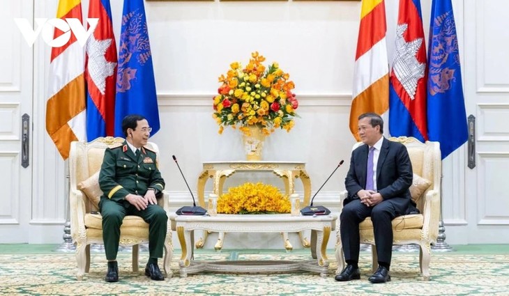 PM Hun Manet: Cambodia attaches importance to defense cooperation with Vietnam - ảnh 1