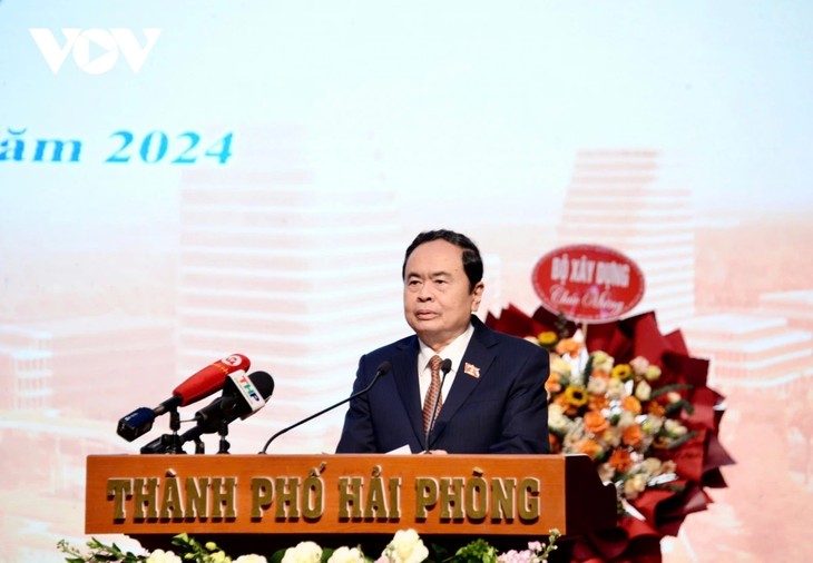 NA Chairman: Hai Phong shoud implement urban government model effectively - ảnh 1