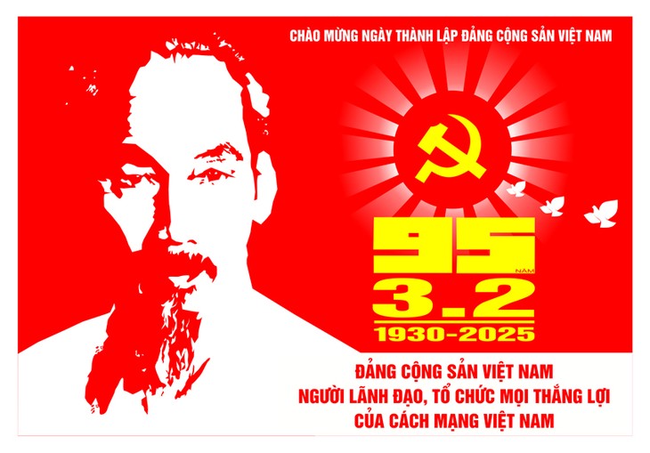 February 3, 2025 marks 95th anniversary of Communist Party of Vietnam - ảnh 1