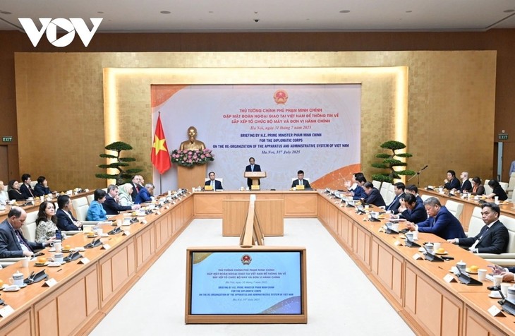 PM applauds international support for Vietnam's apparatus streamlining - ảnh 1