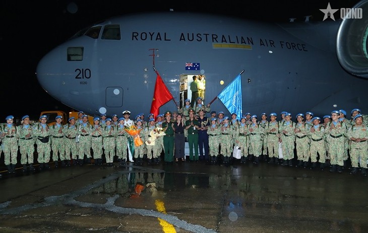 Vietnamese peacekeepers accomplish mission in South Sudan - ảnh 1