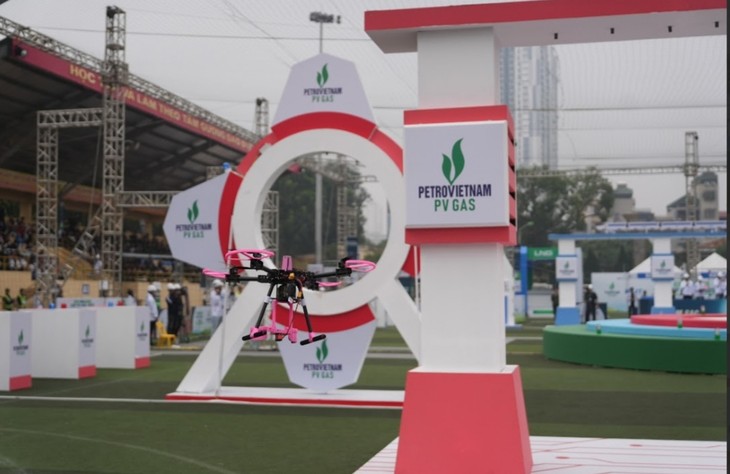 UAV innovation contest for students held for first time in Vietnam   - ảnh 1