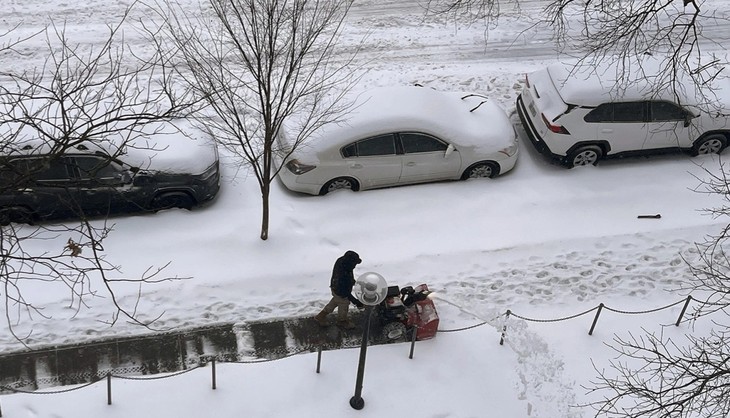 Winter storm rages across the US - ảnh 1
