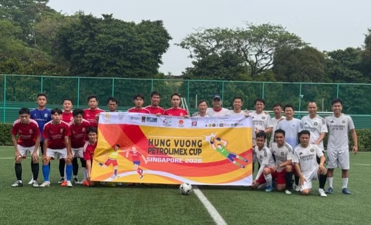 Vietnamese in Singapore join community sports event  - ảnh 1