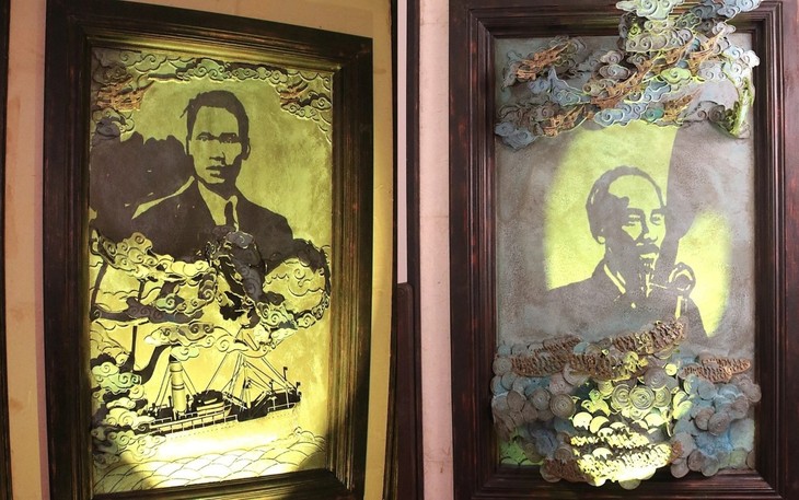 서울서 빛조각으로 만나는 호찌민 주석의 모습 - ảnh 2