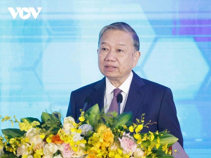 또 럼 당 서기장, 하노이 의대 의료‧노인 요양 복합단지 착공식 참석 - ảnh 2