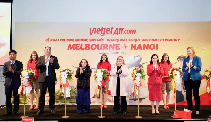 Vietjet открыл прямой рейс Мельбун - Ханой  - ảnh 1