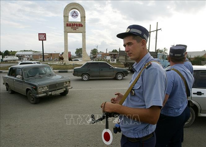 Россия: В результате теракта в Ингушетии погибли 3 человека - ảnh 1