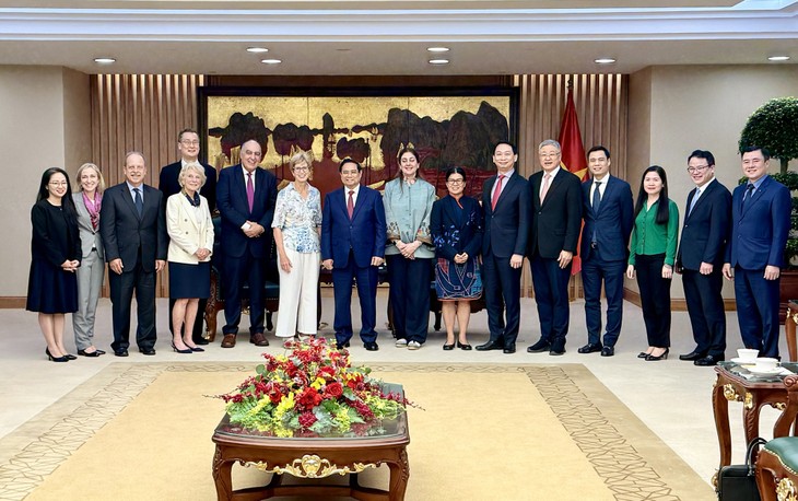 Премьер-министр Фам Минь Тинь принял делегацию американского Фонда Эйзенхауэра  - ảnh 2