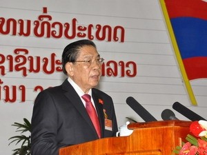 Laos Party General Secretary praises Ho Chi Minh city’s cooperation  - ảnh 1