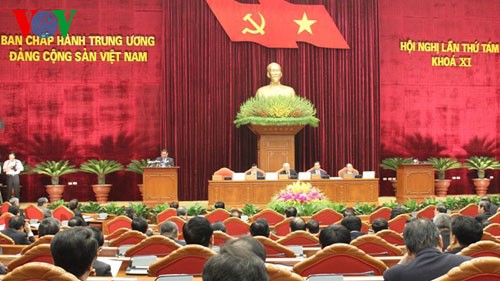 The 8th plenum of the 11th Party Central Committee opens in Hanoi - ảnh 1