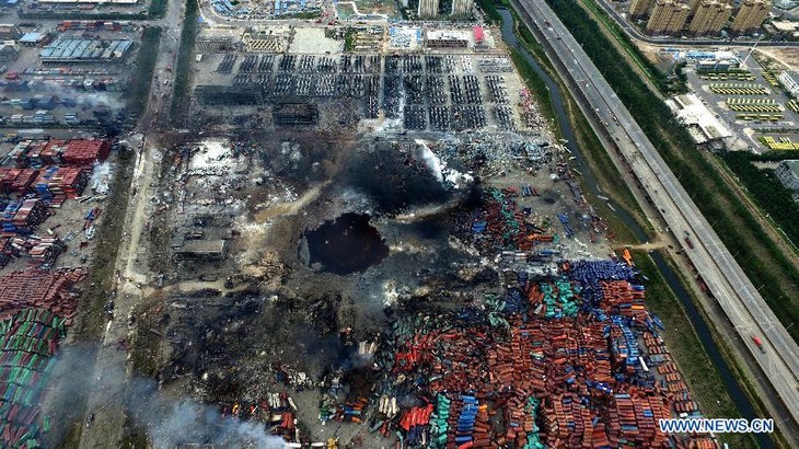 China Tianjin blast: Death toll continues to rise  - ảnh 1