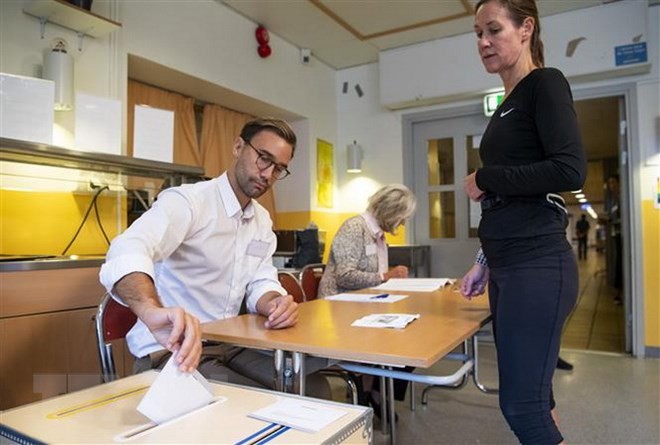 Social Democrats lead Sweden's election   - ảnh 1