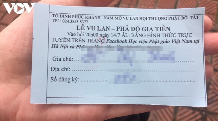 Chùa Phúc Khánh tổ chức Đại lễ Vu Lan đặc biệt giữa mùa dịch COVID-19 - ảnh 4