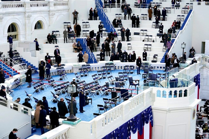 Photos of Joe Biden's inauguration as the 46th president of the United States  - ảnh 30