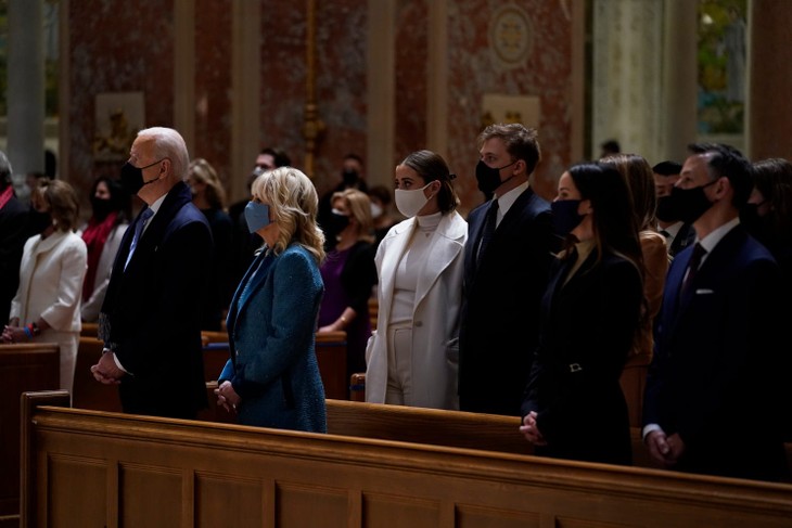 Photos of Joe Biden's inauguration as the 46th president of the United States  - ảnh 33