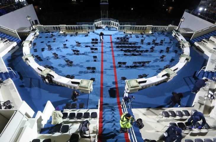 Photos of Joe Biden's inauguration as the 46th president of the United States  - ảnh 35