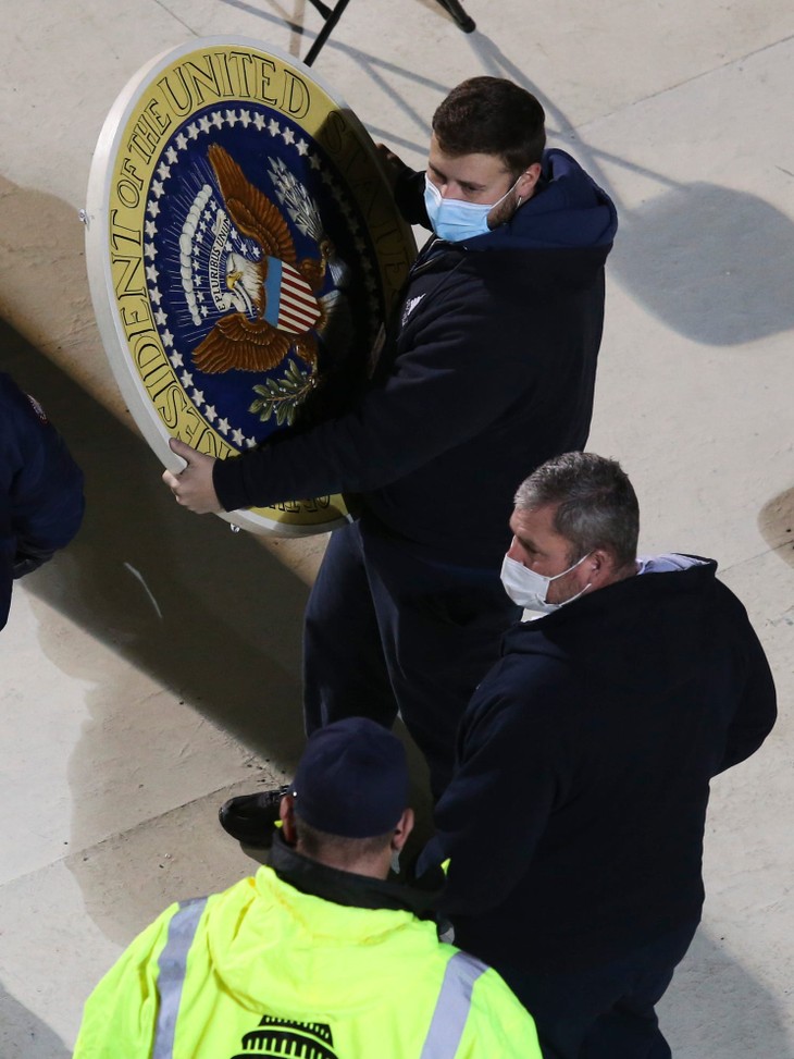 Photos of Joe Biden's inauguration as the 46th president of the United States  - ảnh 37