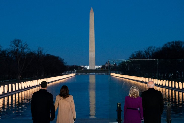 Photos of Joe Biden's inauguration as the 46th president of the United States  - ảnh 39