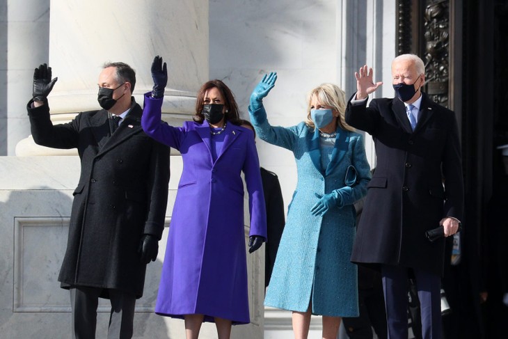 Photos of Joe Biden's inauguration as the 46th president of the United States  - ảnh 25