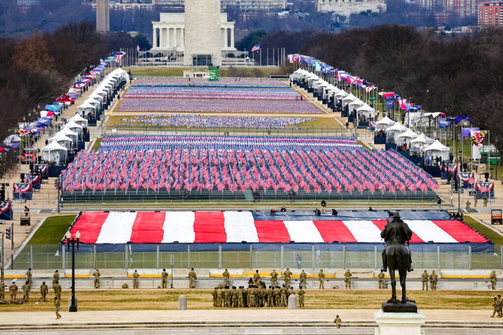 Photos of Joe Biden's inauguration as the 46th president of the United States  - ảnh 26