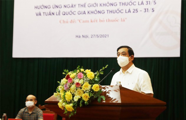 Ngày Thế giới không thuốc lá 2021: ''Cam kết bỏ thuốc lá'' - ảnh 1