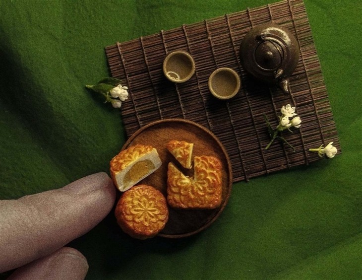 Unique tiny trays celebrate Mid-Autumn Festival  - ảnh 10