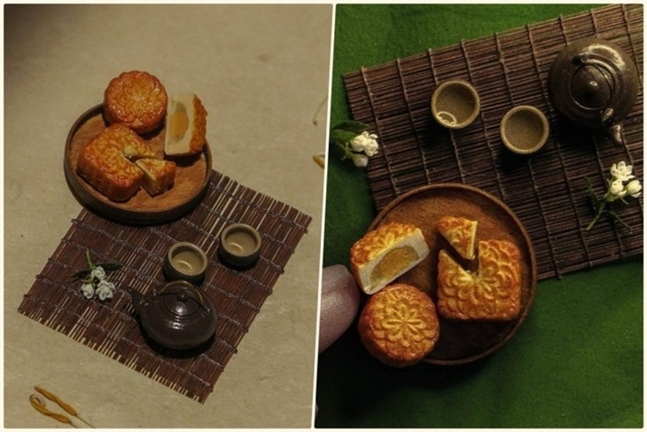 Unique tiny trays celebrate Mid-Autumn Festival  - ảnh 2