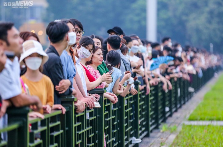 Trang nghiêm nghi lễ thượng cờ ngày Quốc khánh ở quảng trường Ba Đình - ảnh 18