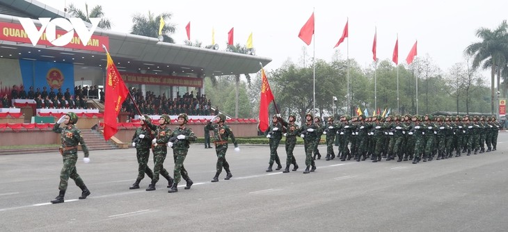 Hợp luyện diễu binh, diễu hành Kỷ niệm 70 năm Chiến thắng Điện Biên Phủ - ảnh 14