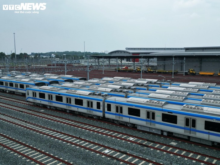 Cận cảnh trung tâm điều khiển, bãi đỗ tàu Metro hiện đại nhất Việt Nam - ảnh 11