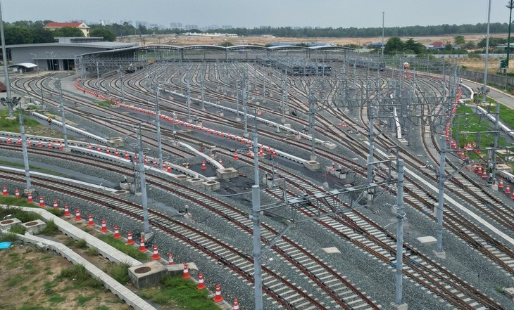 Cận cảnh trung tâm điều khiển, bãi đỗ tàu Metro hiện đại nhất Việt Nam - ảnh 3