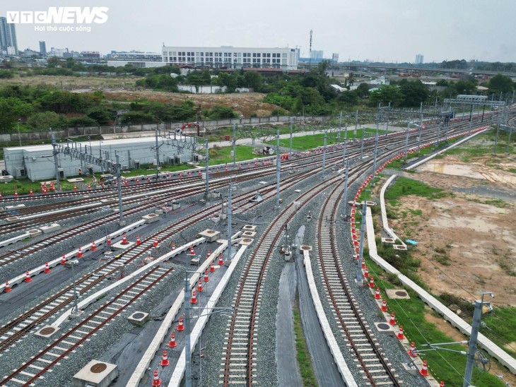 Cận cảnh trung tâm điều khiển, bãi đỗ tàu Metro hiện đại nhất Việt Nam - ảnh 5