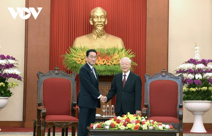 Một số hình ảnh Tổng Bí thư tiếp nguyên thủ và lãnh đạo các nước tại Hà Nội - ảnh 13