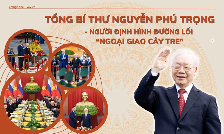 Tổng Bí thư Nguyễn Phú Trọng - Người định hình đường lối “ngoại giao cây tre” - ảnh 1