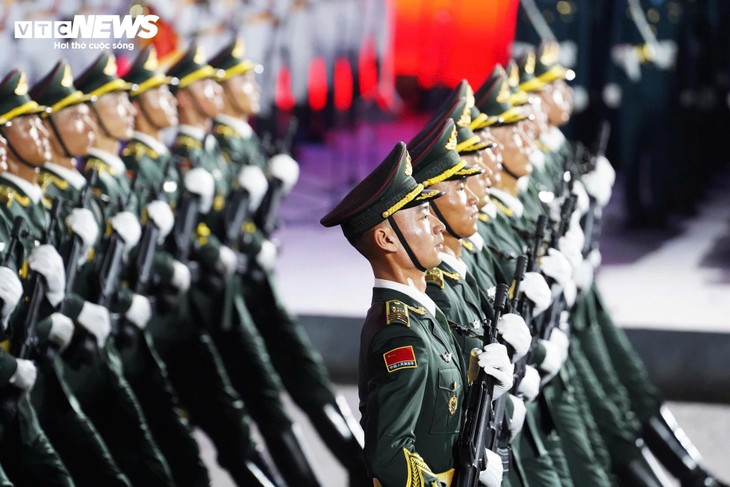 Sơ duyệt diễu binh lịch sử: Quân đội Trung Quốc, Lào, Campuchia lần đầu sát cánh cùng Việt Nam - ảnh 3