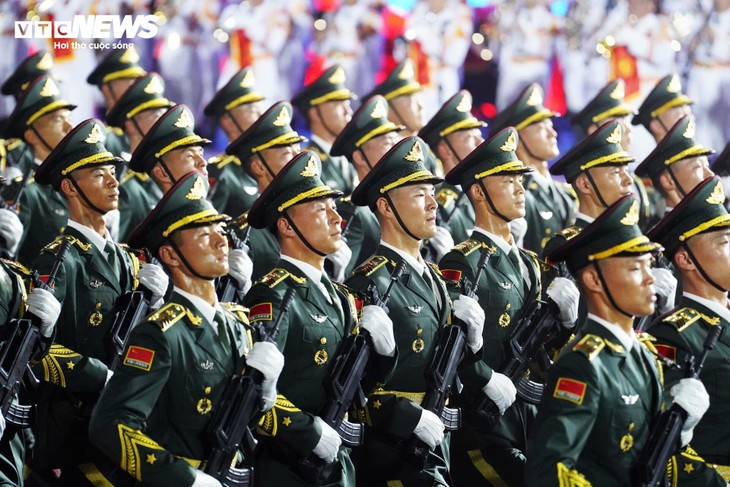 Sơ duyệt diễu binh lịch sử: Quân đội Trung Quốc, Lào, Campuchia lần đầu sát cánh cùng Việt Nam - ảnh 4